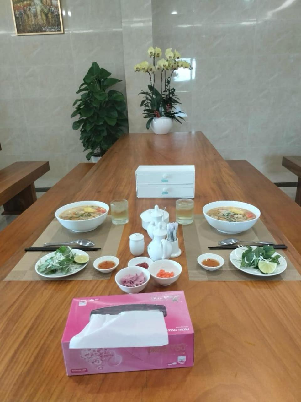 Khach San A68 Hotel Long My Bagian luar foto